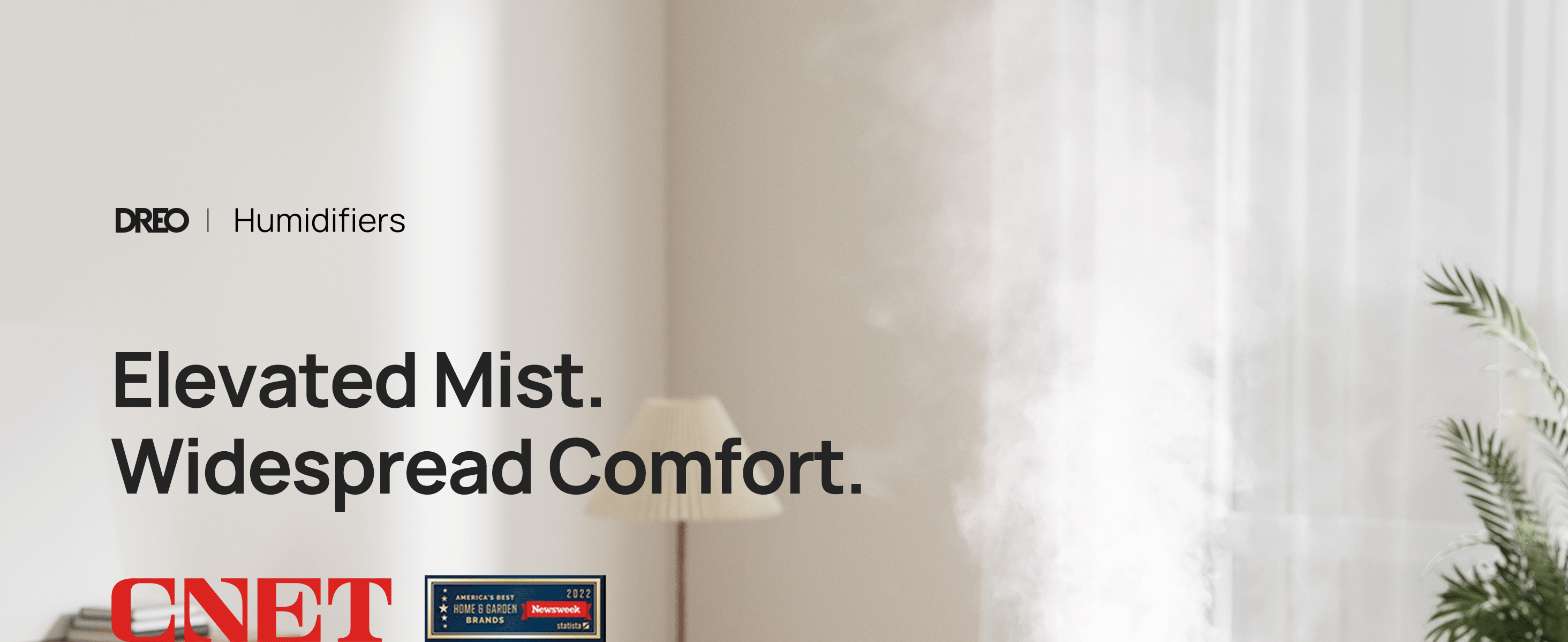 Elevated Mist.
Widespread Comfort