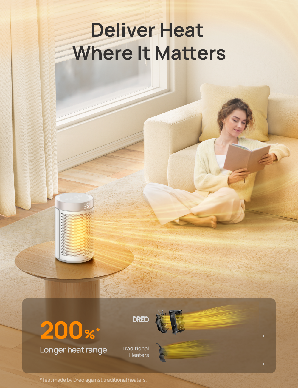 Deliver Heat
Where It Matters