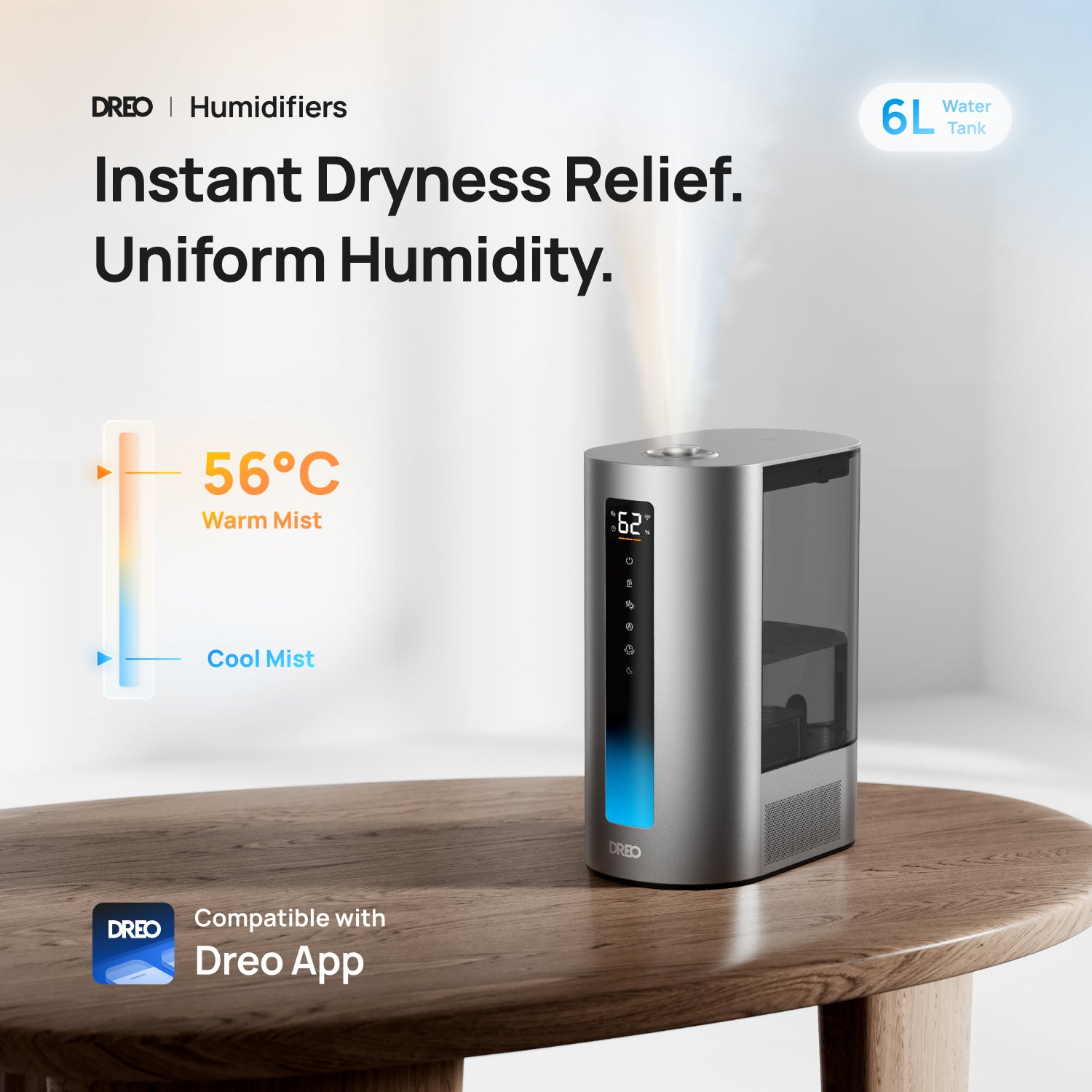 Instant Dryness Relief.