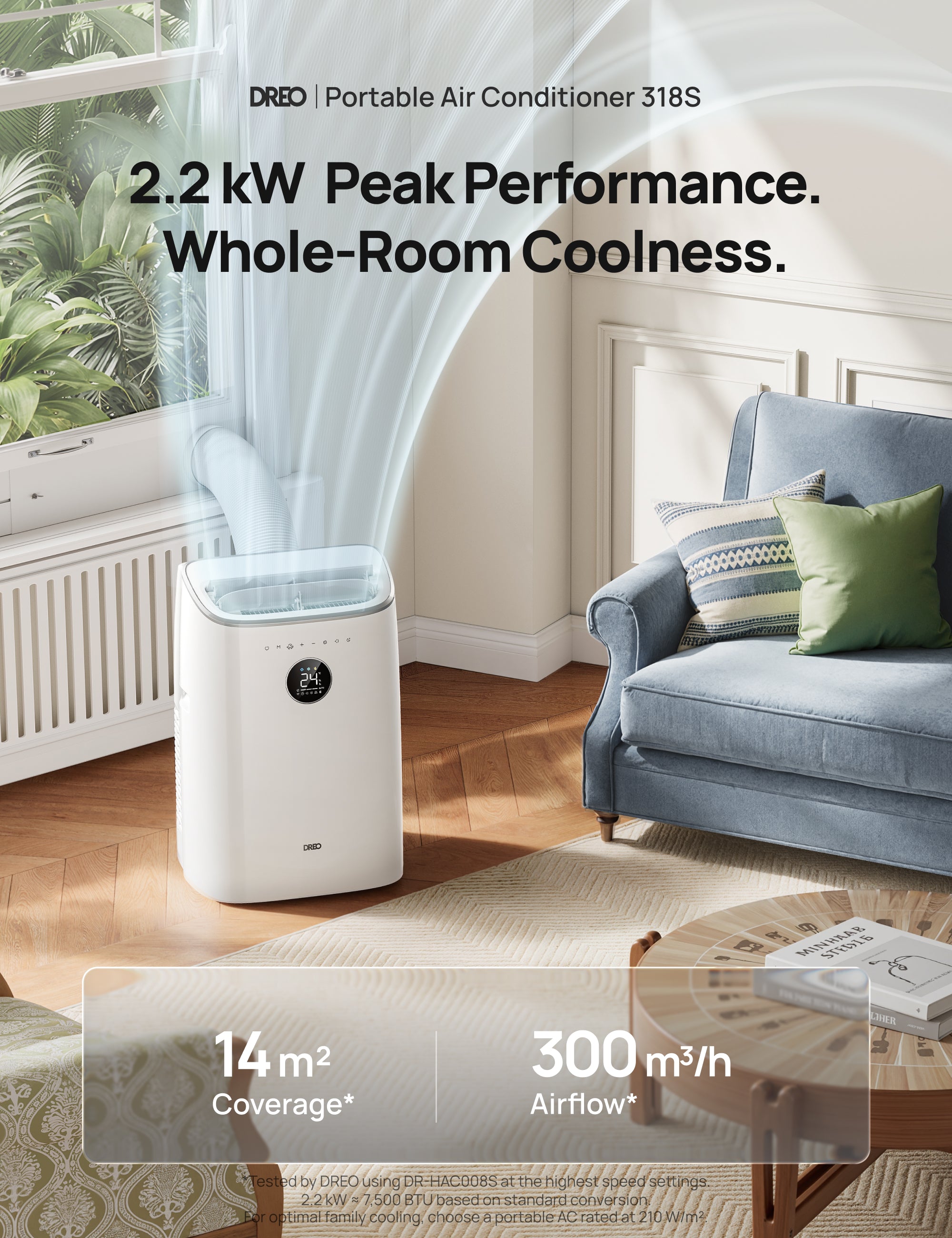 Portable Air Conditioner 318S -special for Ashley Attwood