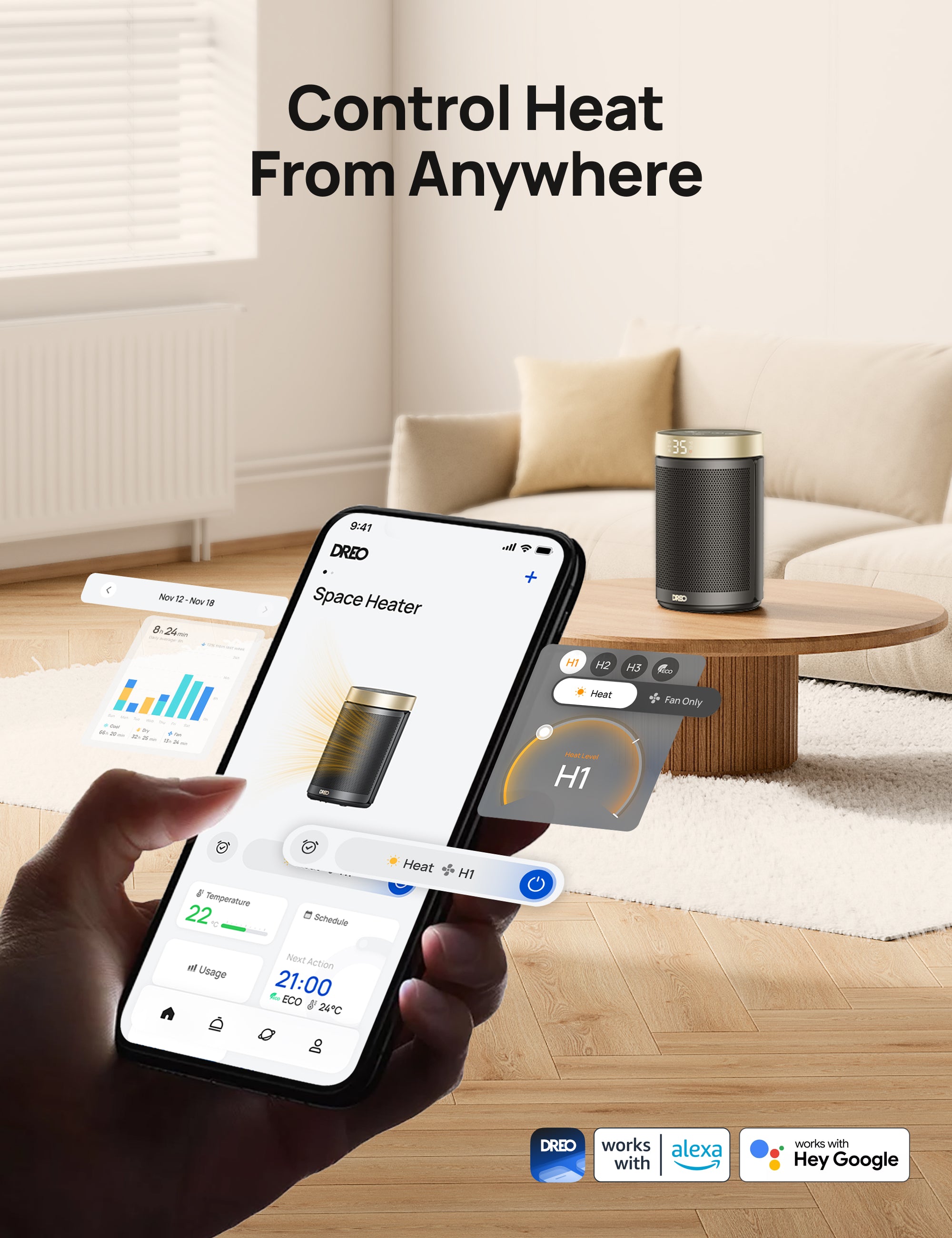Control Heat
From Anywhere