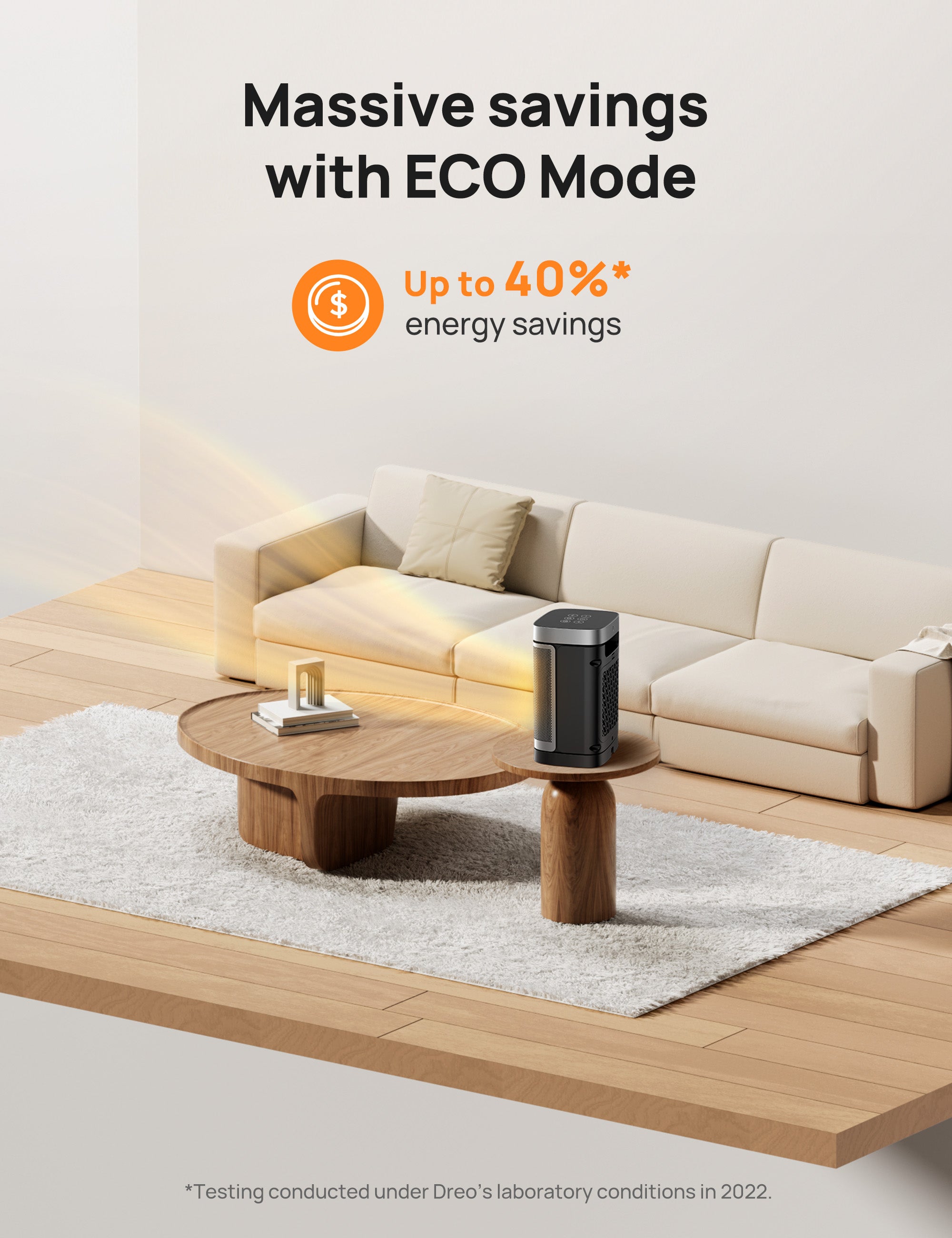 Massive savings
with ECO Mode