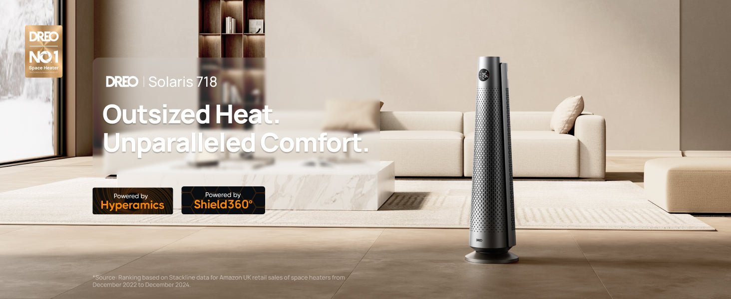 Outsized Heat.
Unparalleled Comfort