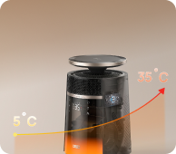 5–35°CWide Temp Range