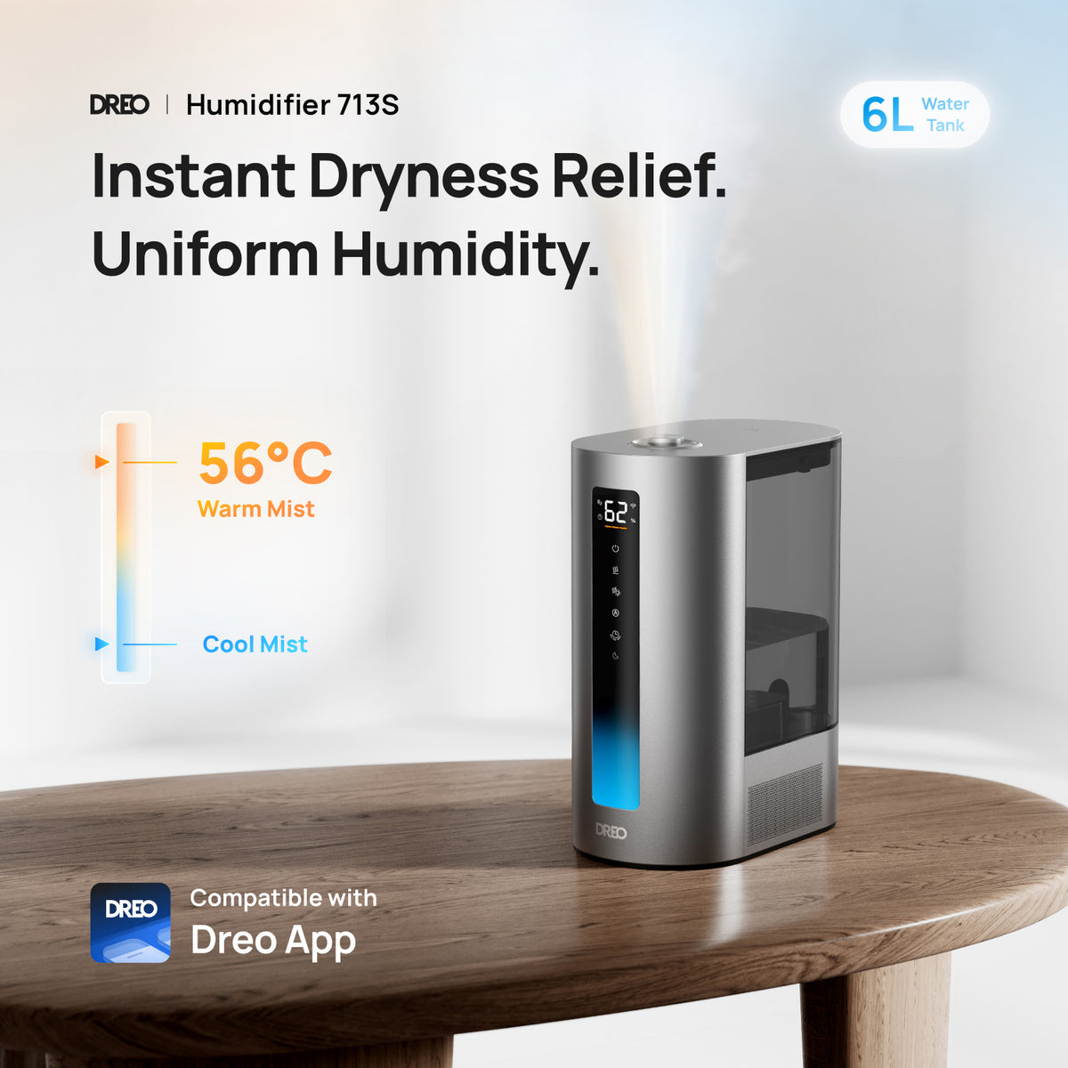 Smart Humidifier 713S 6L
