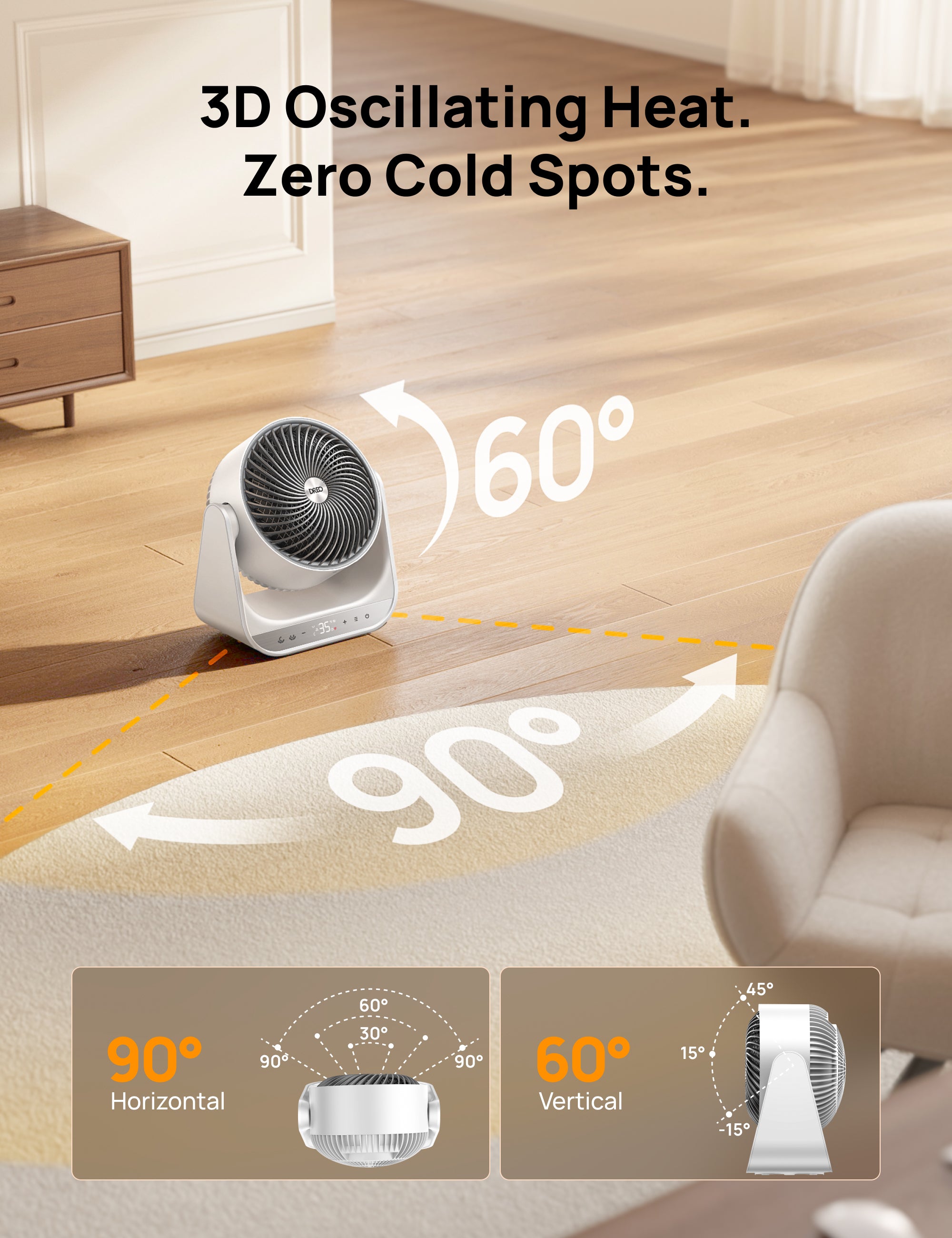 3D Oscillating Heat.