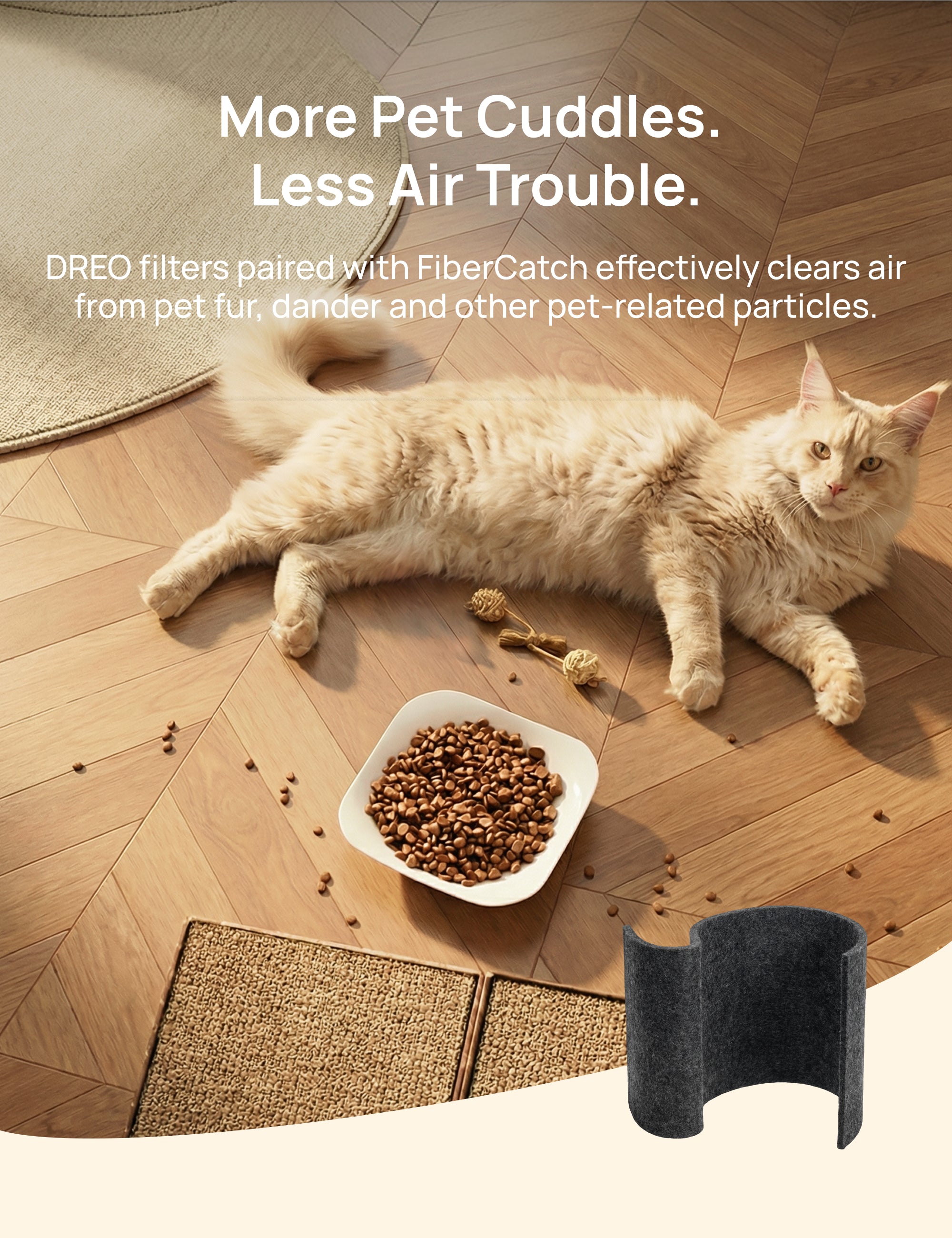 Air Purifier 3-in-1 HEPA Pro Filter For 539AS/530S Silver/Black/Starlight