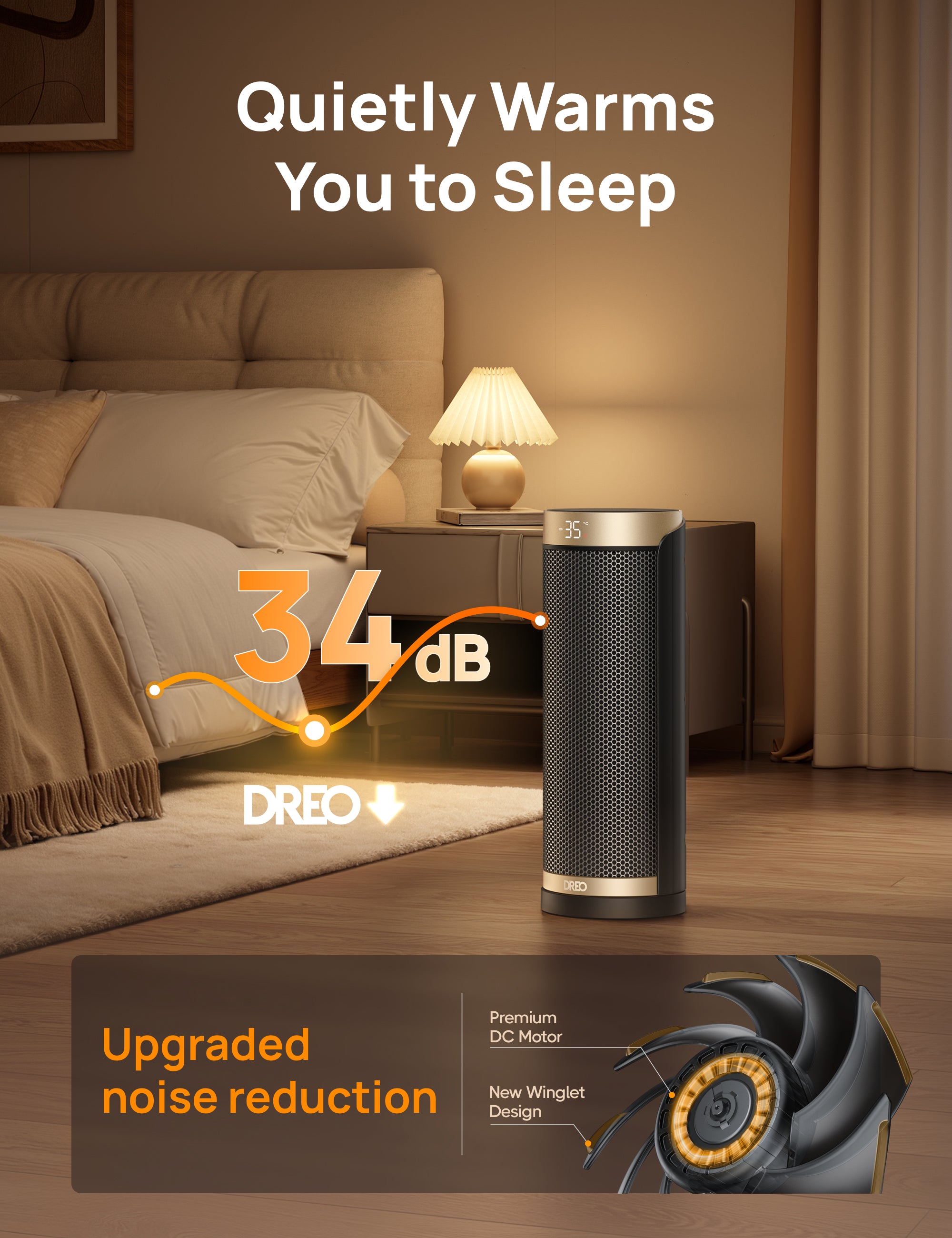 Quietly Warms
You to Sleep