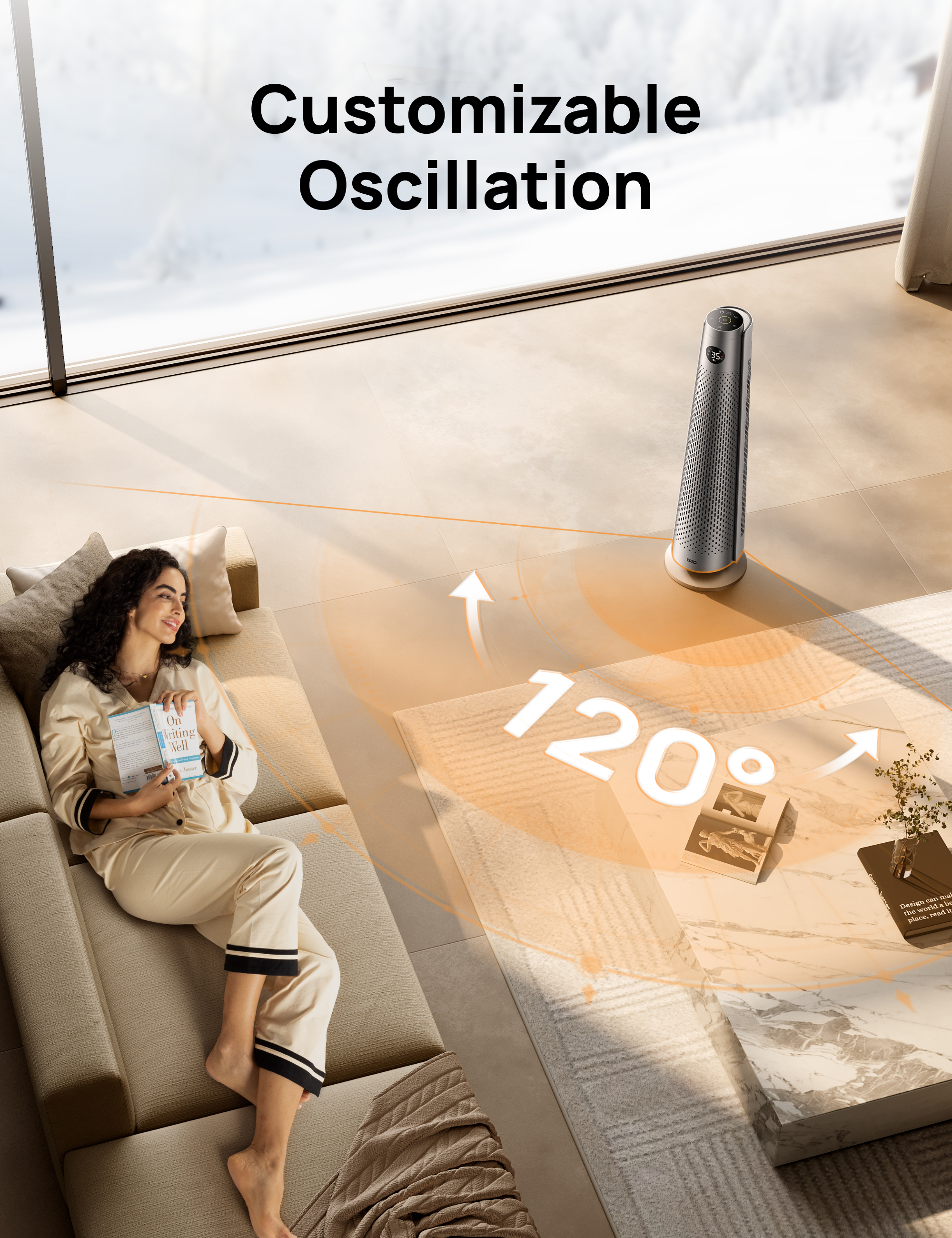 Customizable
Oscillation