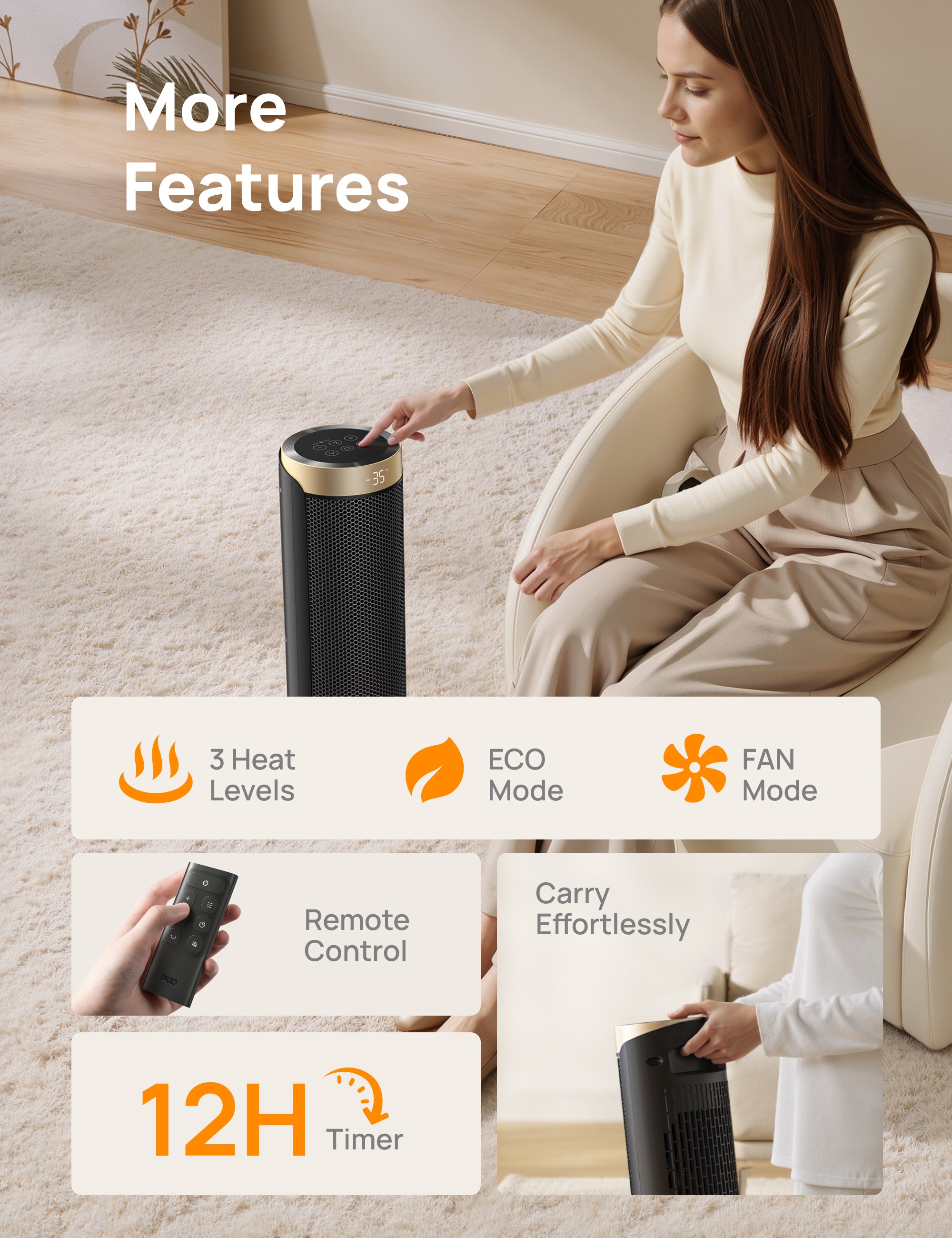 More
Features