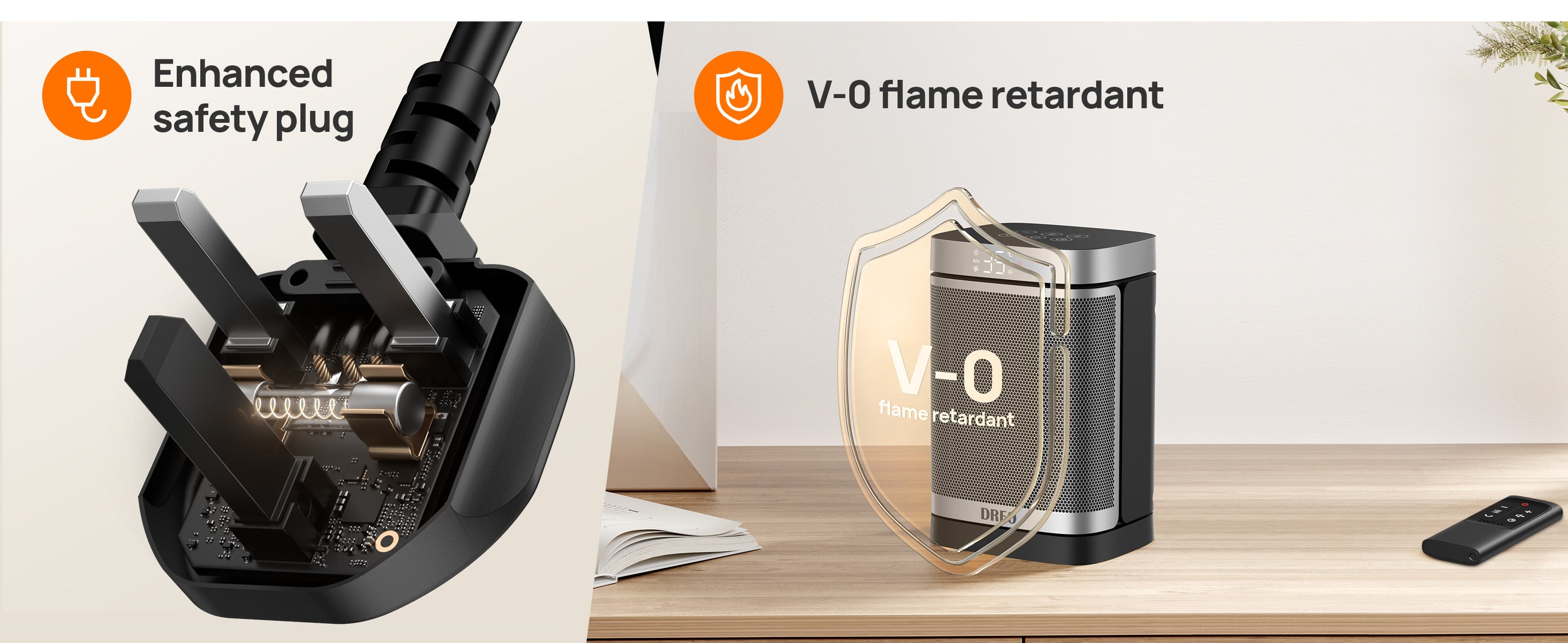 Enhanced
safety plug